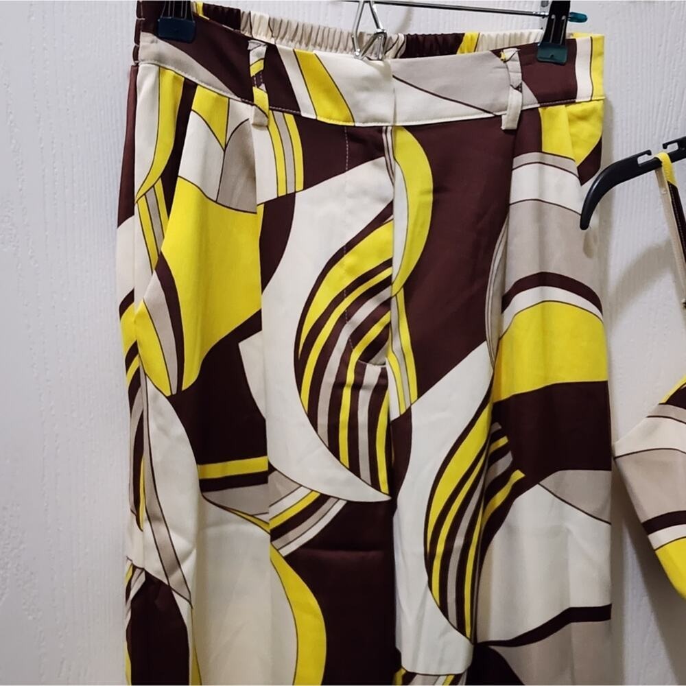 House of Harlow 1960 x Revolve 2pc satin tank and wide leg pants size small new - Picture 7 of 13